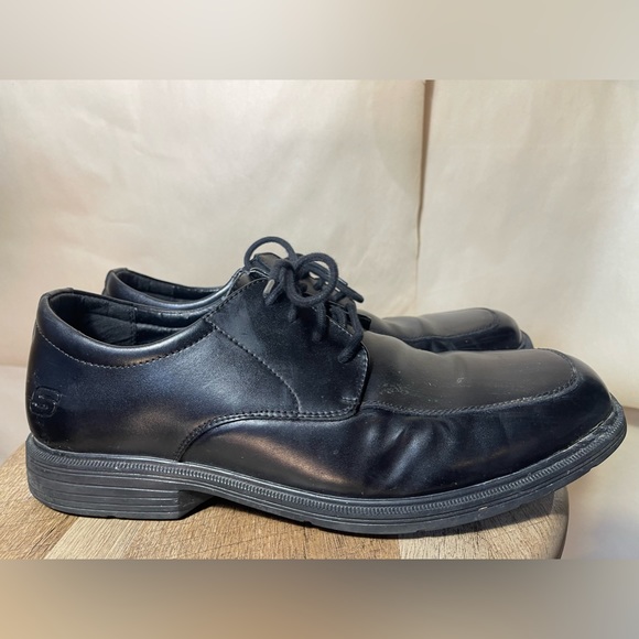 skechers dress shoes with memory foam Flexibles Shimmer Loafer Womens 6 Black Leather Pump The lace Skechers | Shoes | Sketchers